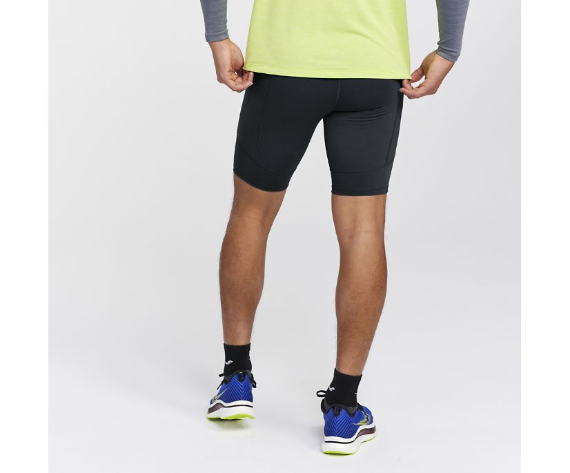 Saucony Bell Lap Short Muške Hlače Crne | TOHD6MQK