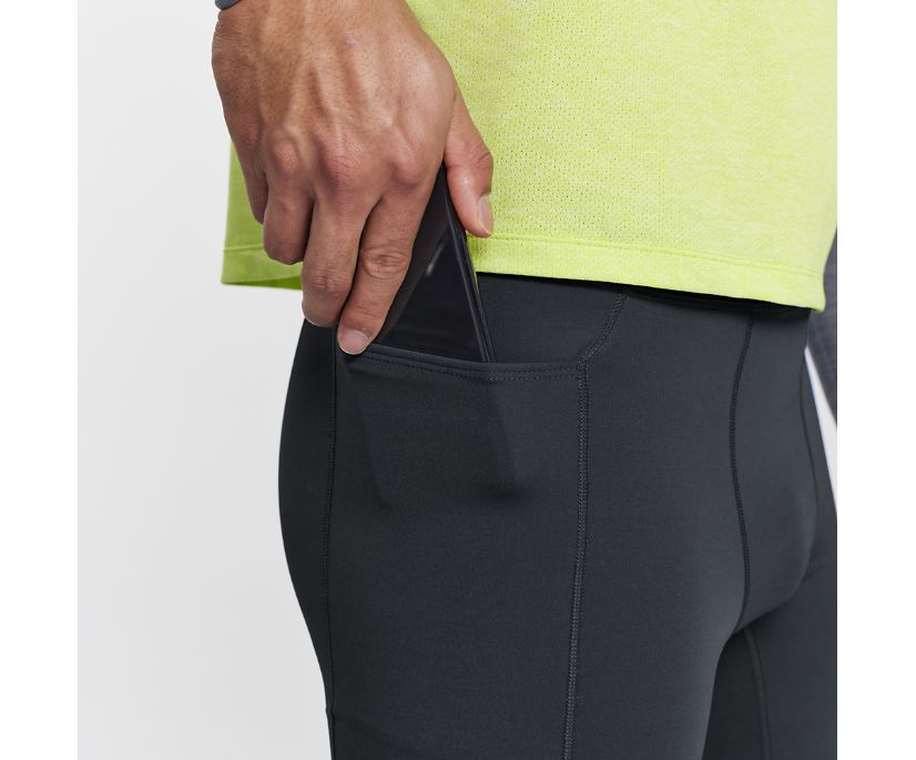 Saucony Bell Lap Short Muške Hlače Crne | TOHD6MQK