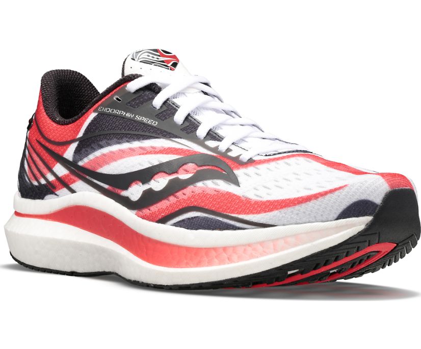 Saucony Chengdu Endorphin Speed Muške Tenisiće Bijele Crvene | EO2TNC2S