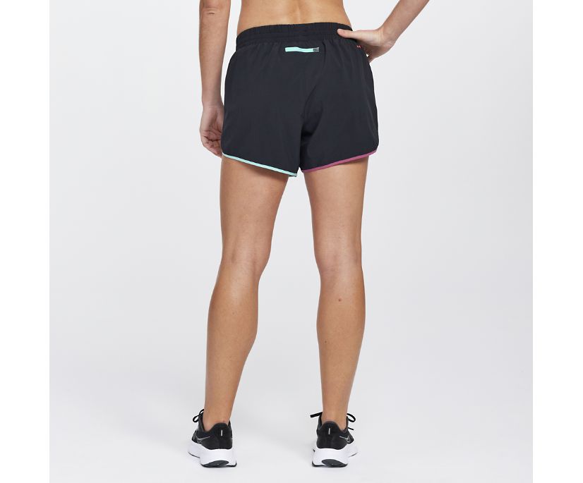 Saucony Dash 4' Short Ženske Hlače Crne | P19IJVVJ