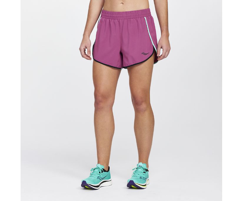 Saucony Dash 4\' Short Ženske Hlače Roze | 26A0KT9V