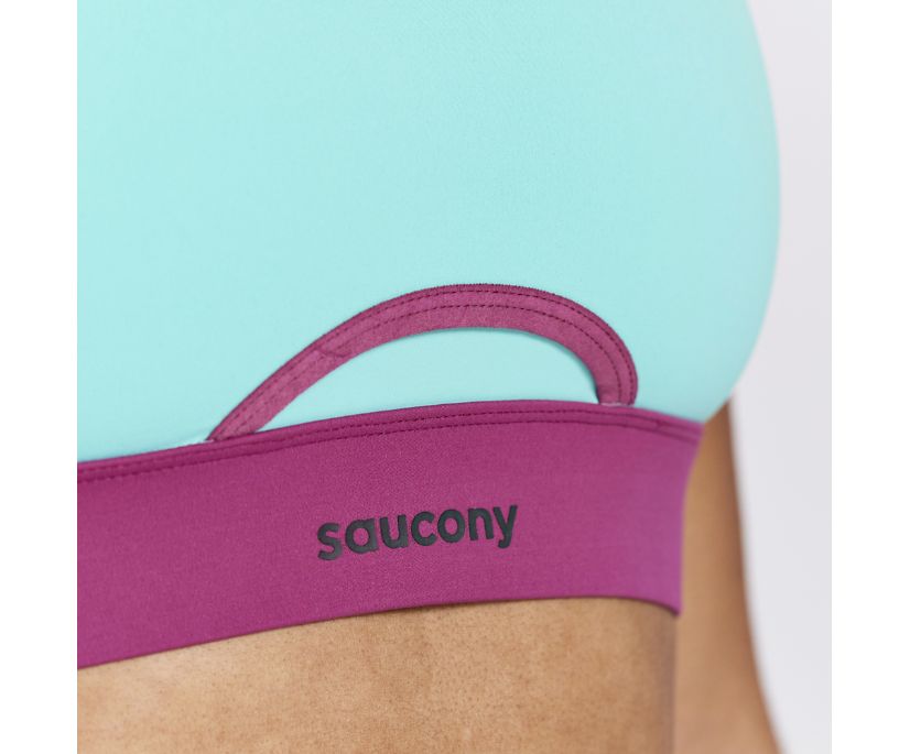 Saucony Dash Bra Top Ženske Bras Menta | QZJJBH8D