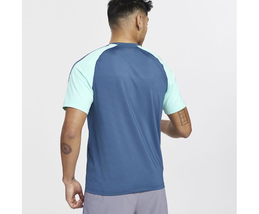 Saucony Dash Short Sleeve Muške Tops Tamnoplave | T7L5KYPF