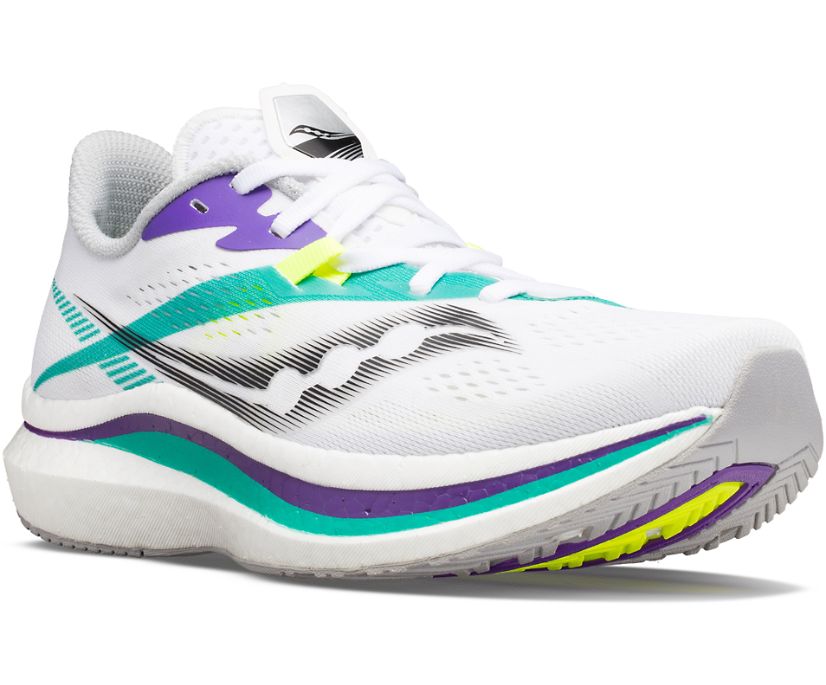 Saucony Endorphin Pro 2 Ženske Tenisiće Bijele Zelene | QAH0L38R