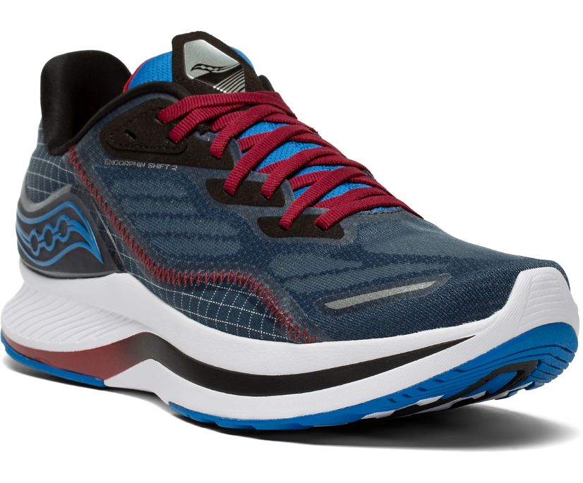 Saucony Endorphin Shift 2 Muške Tenisiće Tamno Zelene Crvene | TDVTD4UO