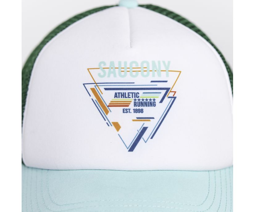 Saucony Foamie Trucker Hat Muške Šeširi Menta | XUMN5E2S