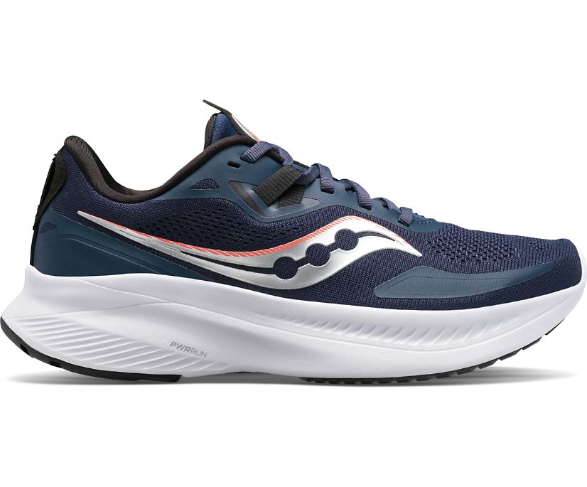 Saucony Guide 15 Ženske Tenisiće Tamnoplave Srebrne | L6TAICT8