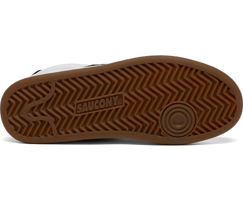 Saucony Jazz Court Ženske Cipele Bijele Crne | 265NGU1Y