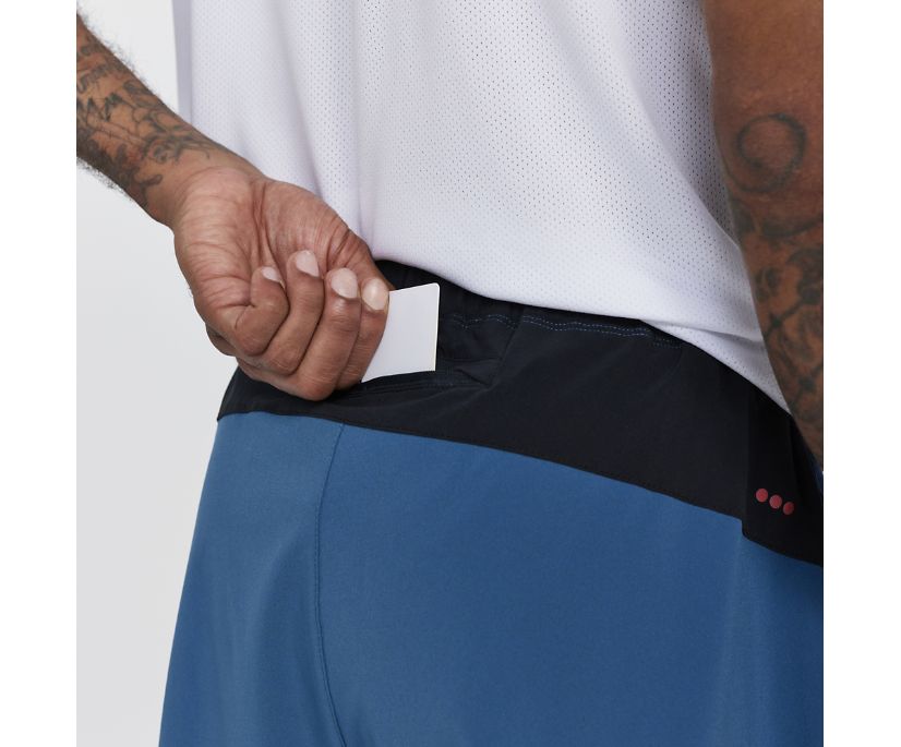 Saucony Outpace 5' Short Muške Hlače Tamnoplave | 4DNKKFDZ