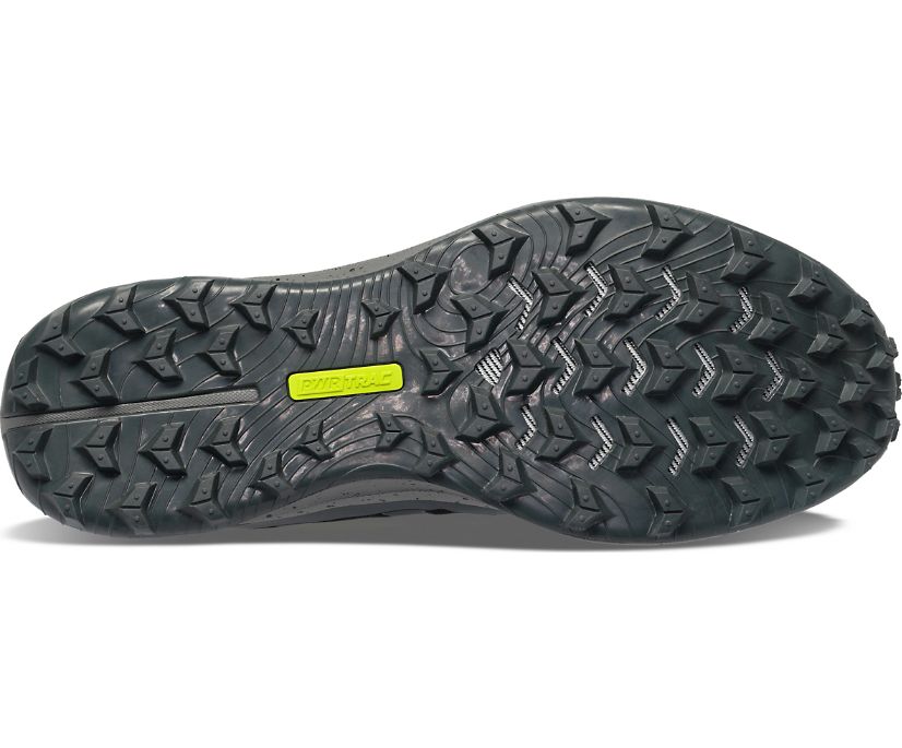 Saucony Peregrine 12 Muške Trail Tenisice Crne Tamno Sive | U9HHNOJB