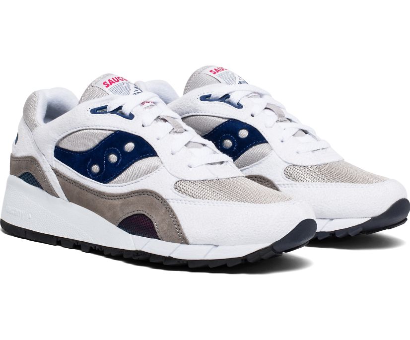 Saucony Shadow 6000 Ženske Cipele Bijele Sive Tamnoplave | 5E4BKBPN