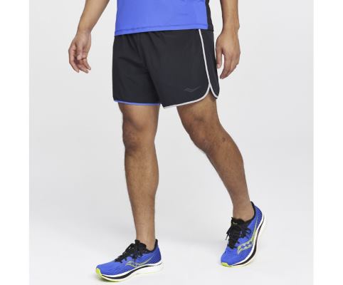 Saucony Dash 5' Short Muške Hlače Crne | HDNICVHY